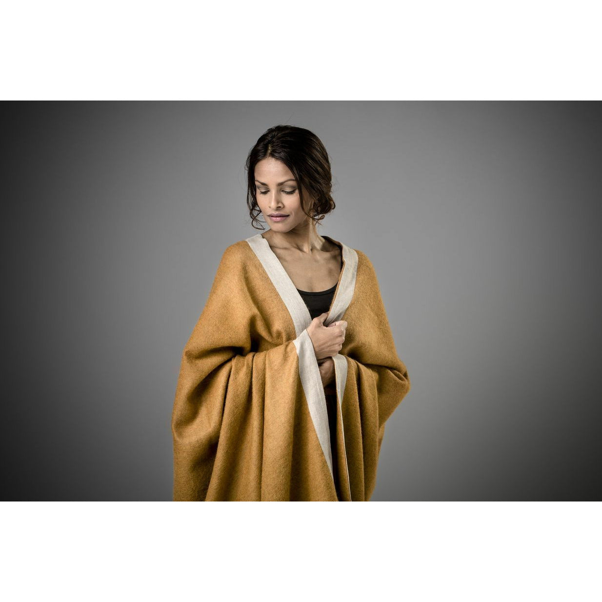 [product_category]-Silkeborg Uldspinderi Mendoza Plaid 130 X180 Cm, Sparks Curry-Silkeborg Uldspinderi-5710390029226-106411-SIL-4