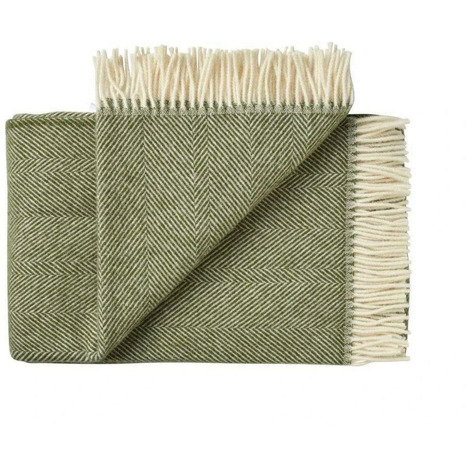 [product_category]-Silkeborg Uldspinderi Rømø Plaid, Forest Floor Green-Silkeborg Uldspinderi-5710390000867-00-1075-0186-SIL-1
