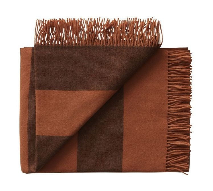 [product_category]-Silkeborg Uldspinderi The Polychrome Plaid 130x190 Cm, Orange/Brown-Silkeborg Uldspinderi-5710390010712-00-1508-1001-SIL-1