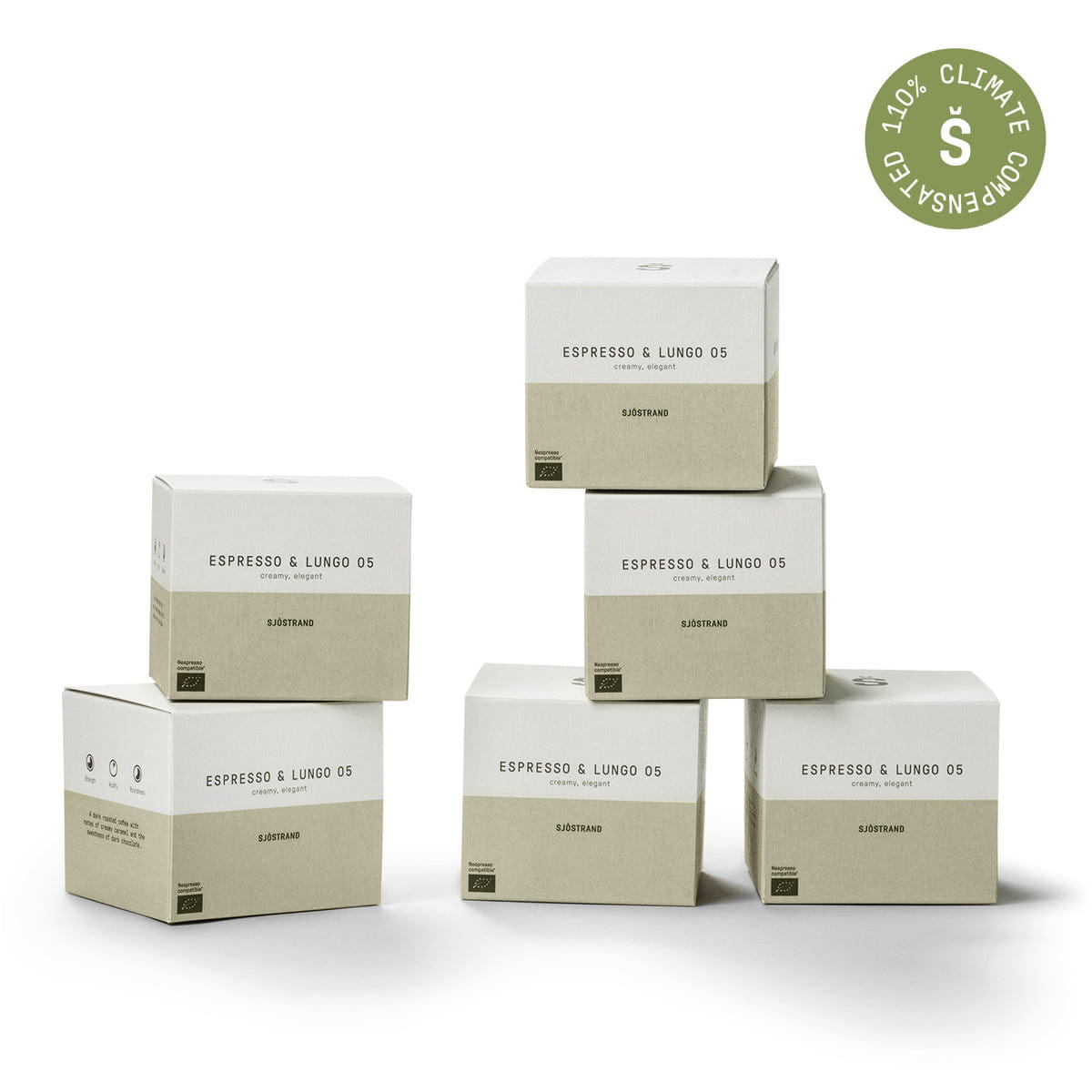 Sjöstrand Coffee Capsules 10 Pack, No. 5 Espresso & Lungo