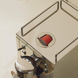 Sjöstrand Espresso Capsule Machine, Stainless Steel
