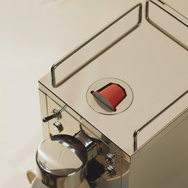 Sjöstrand Espresso Capsule Machine, Stainless Steel