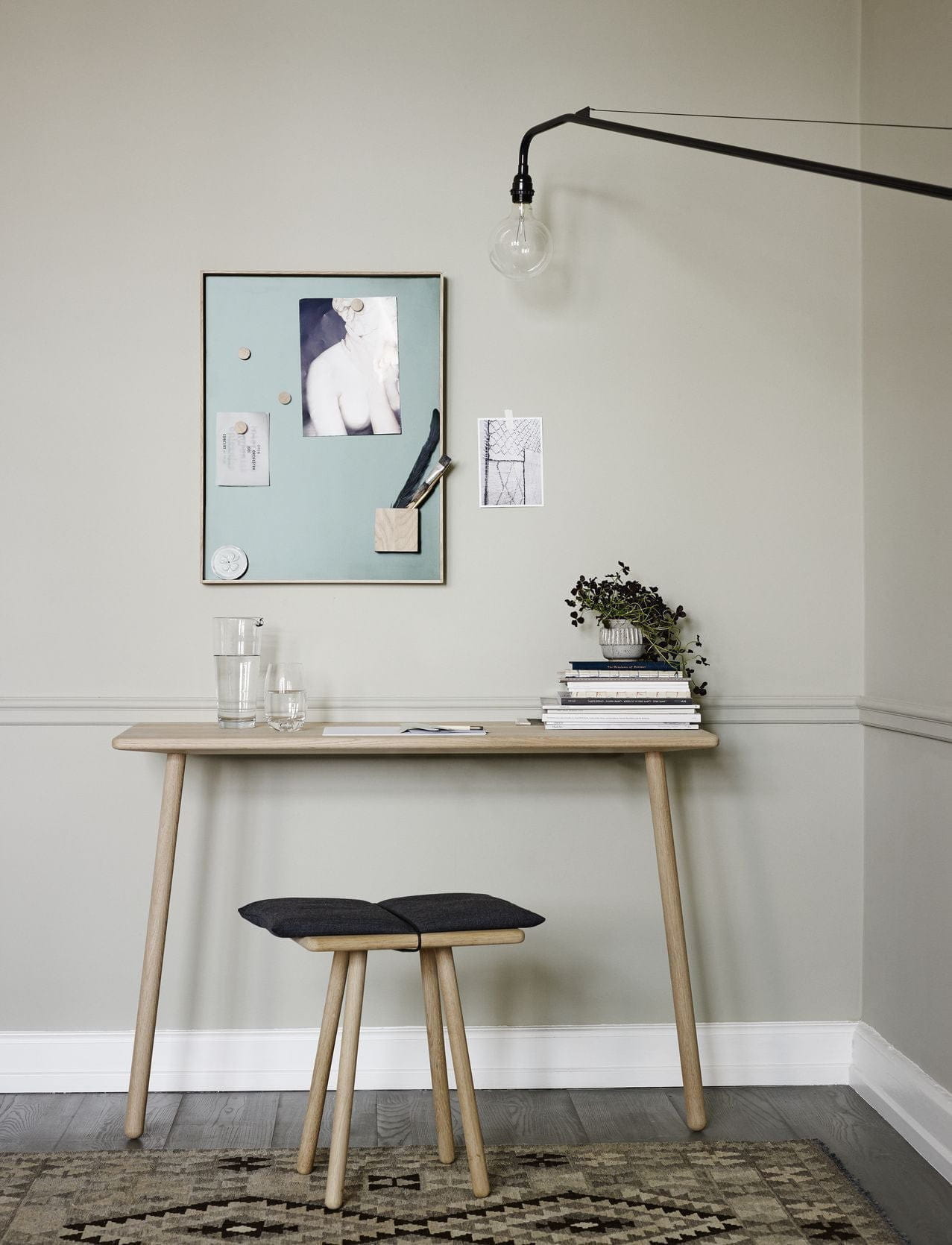 [product_category]-Skagerak Georg Stool, Dark Grey/Black-Skagerak-5706420069423-S1930301-SKA-8