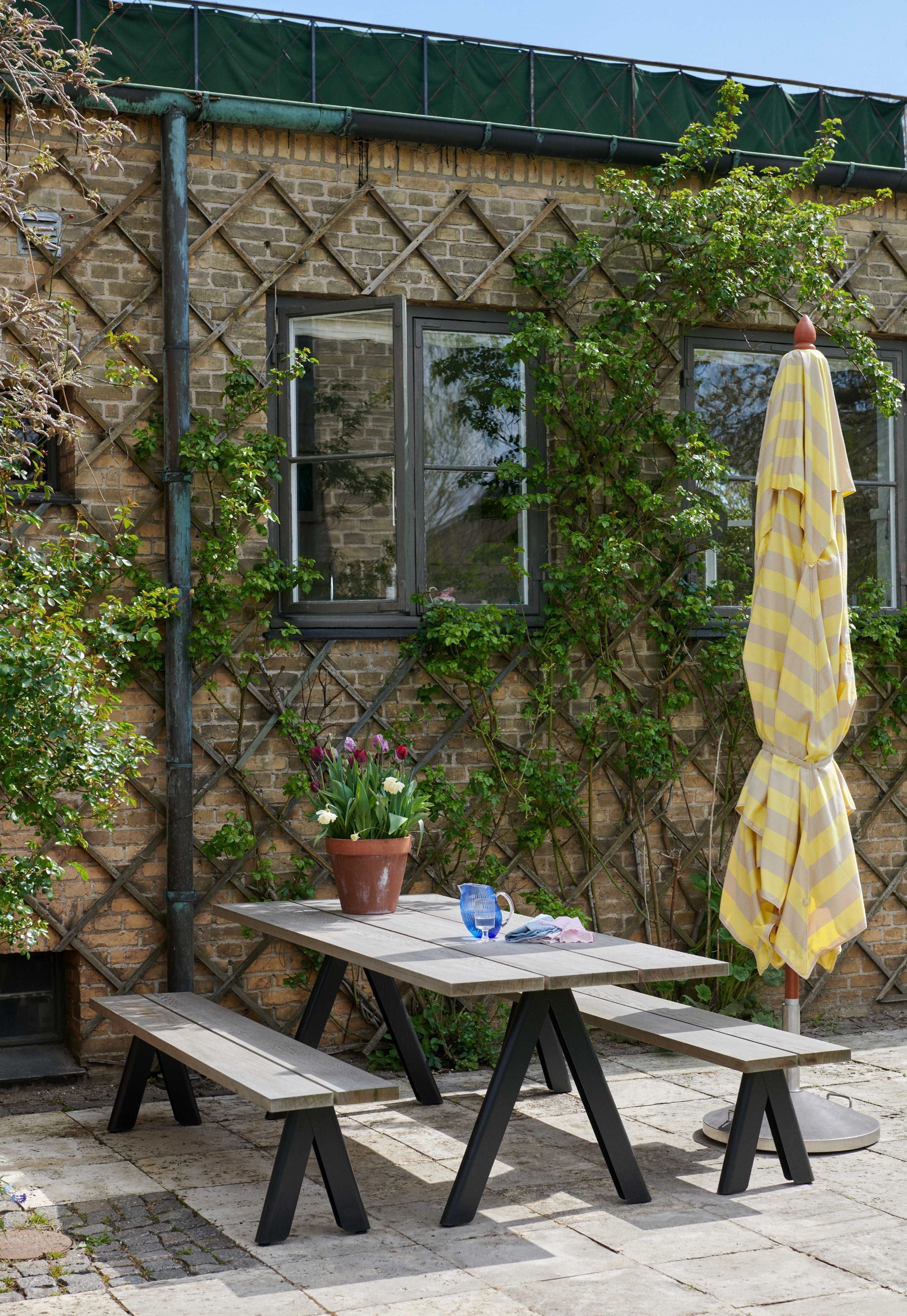 [product_category]-Skagerak Messina Parasol 300x300 Cm, Lemon/Sand Strip-Skagerak-5706420112761-1910121-SKA-3