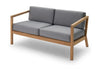 Skagerak Virkelyst 2 -personers sofa, aske