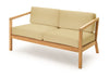 Skagerak Virkelyst 2 sæder sofa, honning gul