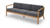 Skagerak Virklelyst 3 -sæders sofa, kul