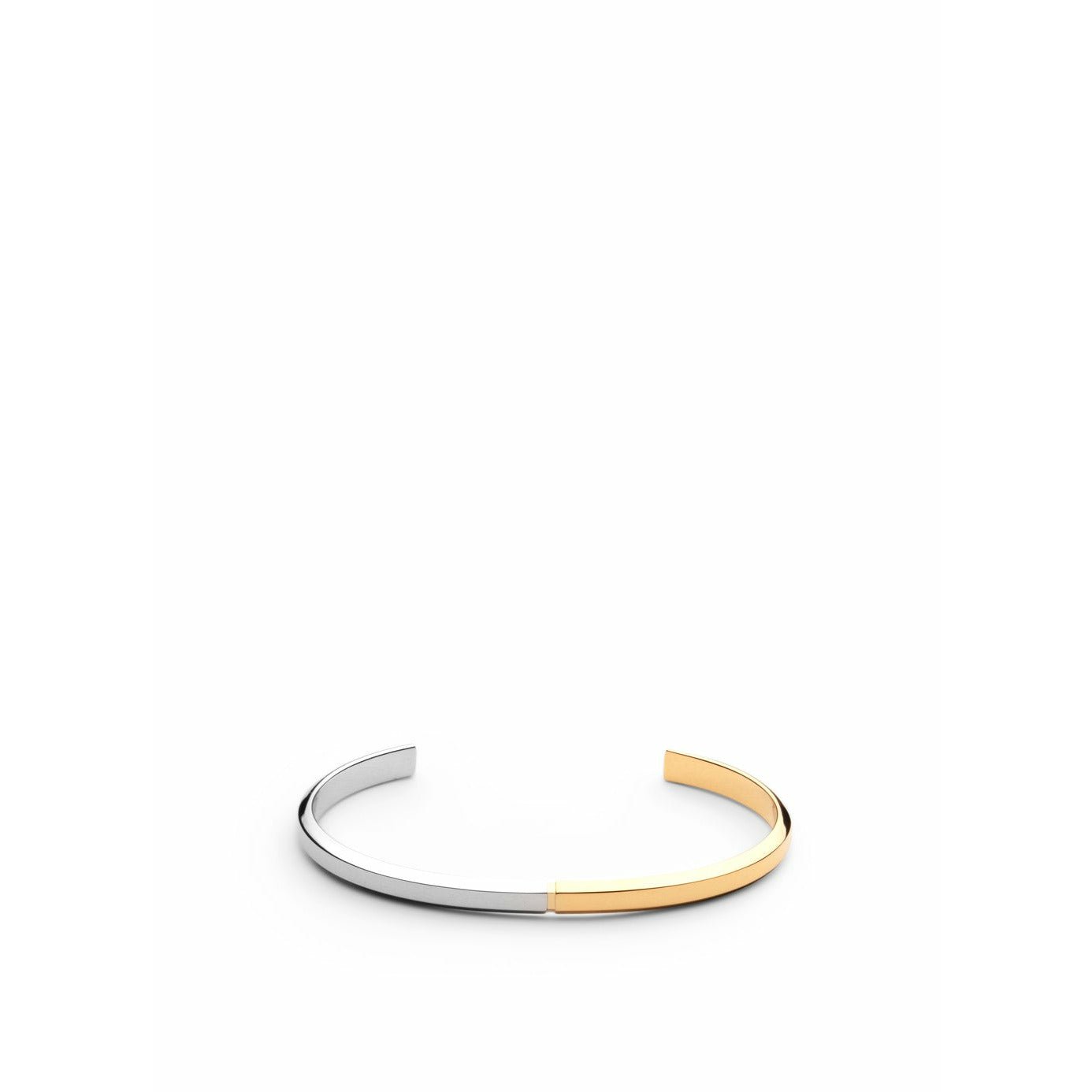 [product_category]-Skultuna Icon Thin Bracelet Large Polished Steel/Gold Plated, ø18,5 Cm-Skultuna-7340037824181-1475-L-SKU-1