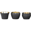 Skultuna Kin Tealight Holder Sæt på 3, Gray