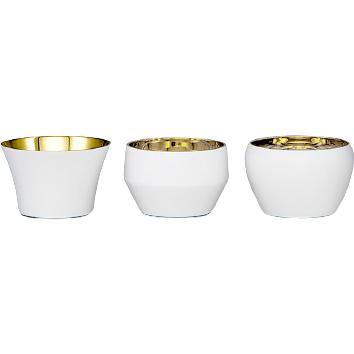[product_category]-Skultuna Kin Tealight Holder Set Of 3, White-Skultuna-7340037805753-763-W-2-4-5-SKU-1