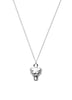 Skultuna Labrador Necklace, Silver Plated