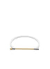 Skultuna Omega Bangle Small Polished Steel/Gold Plated, ø14,5 Cm