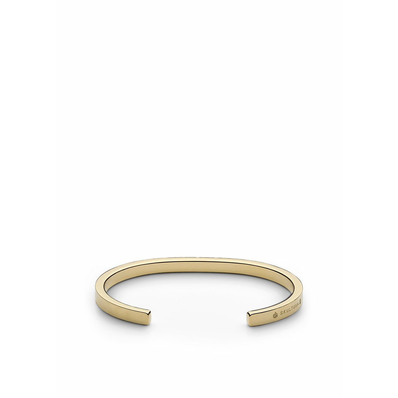 [product_category]-Skultuna Sb Thin Bracelet Large Gold Plated, ø18,5 Cm-Skultuna-7340037821630-1416-L-SKU-1