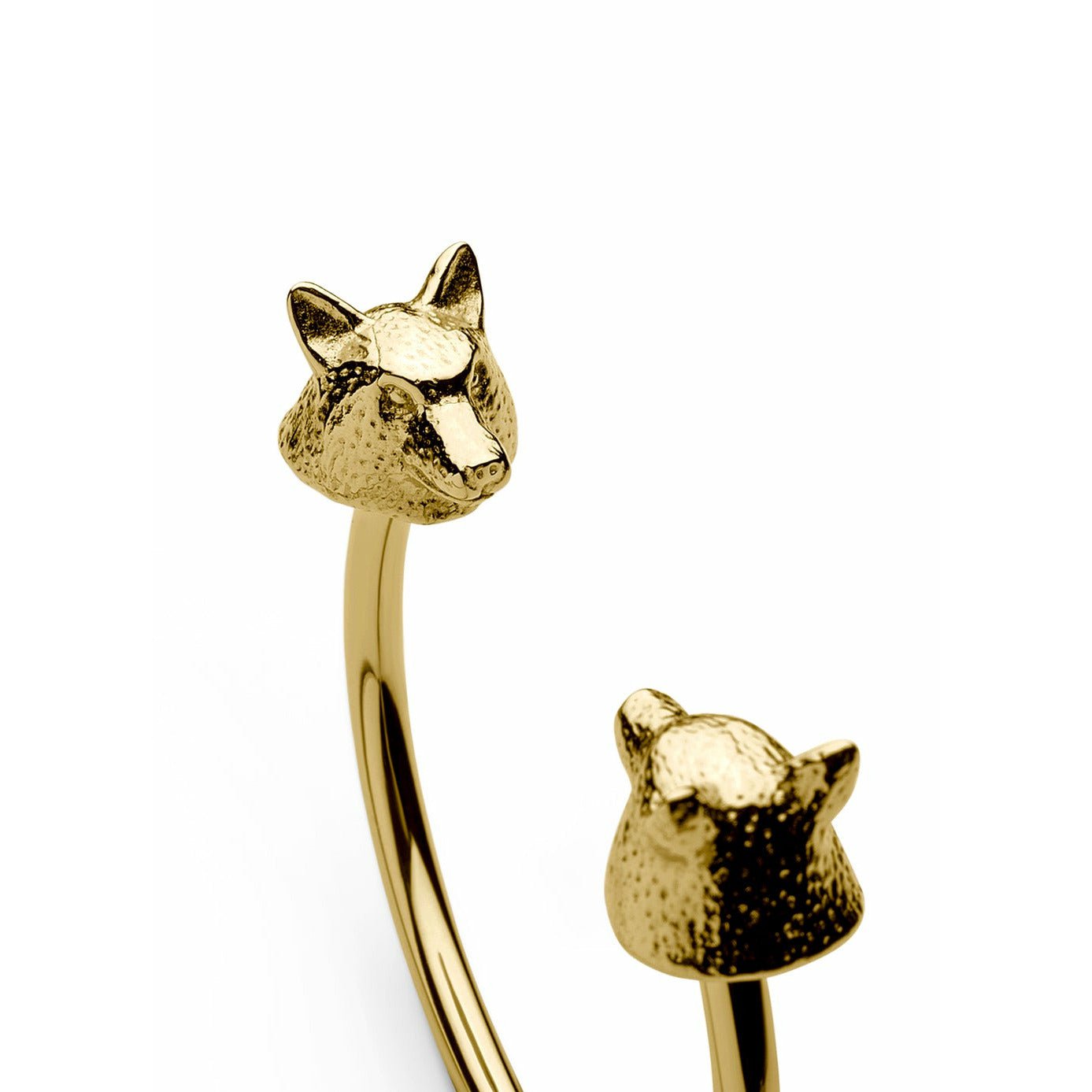 [product_category]-Skultuna The Nordic Wildlife Wolf Bracelet Small Gold Plated, ø14,5 Cm-Skultuna-7340037817732-1216-W-S-SKU-2