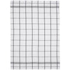Södahl Minimal Tea Towel, White/Black