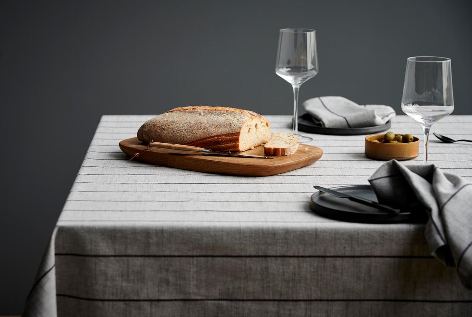 [product_category]-Södahl Napkin Line 4 Pcs. Light Gray/Ash-Södahl-5722000268383-26838-SÖD-3