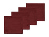 Södahl Servietstjerne damask serviet 4 pcs., Rød