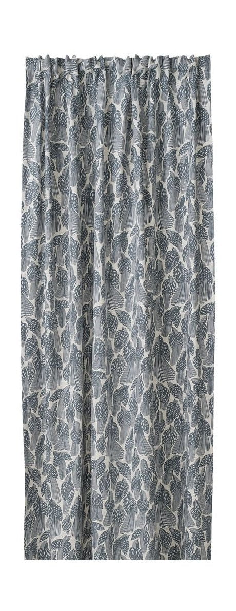 [product_category]-Spira Birds Curtain With Multiband, Dusty Blue-Spira of Sweden-7333001018723-6423-SPI-1