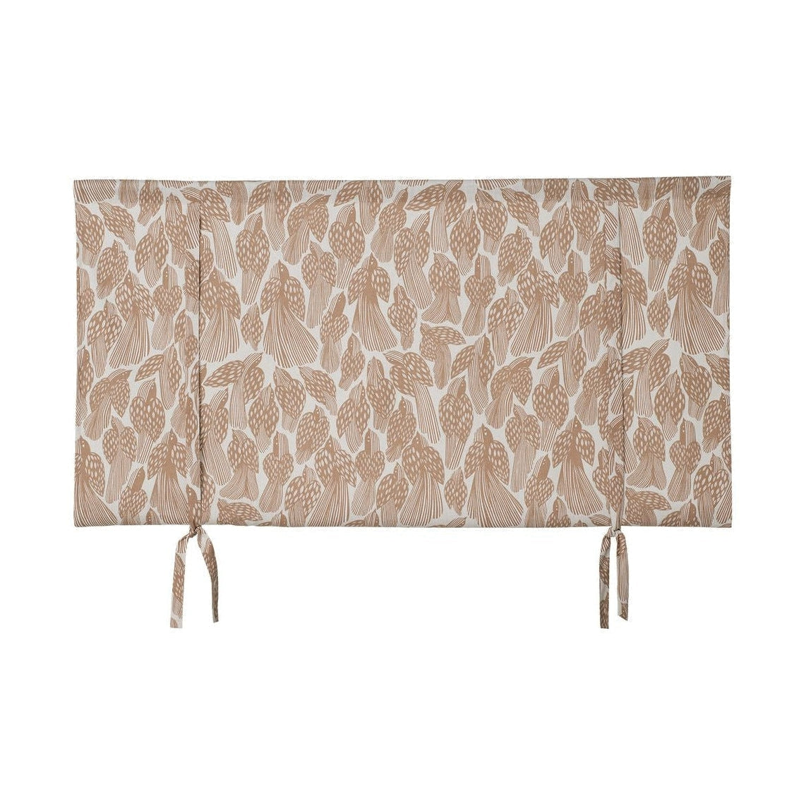Spira Birds Roll Up Curtain 120x100 Cm, Rust