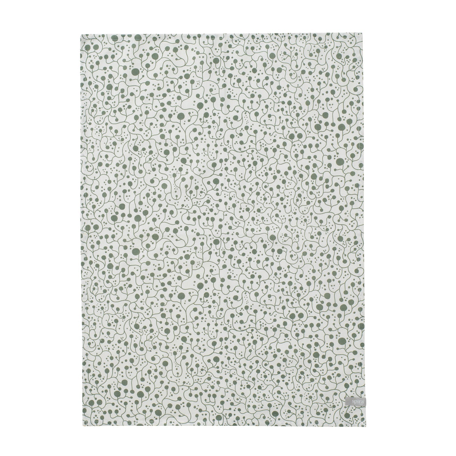 [product_category]-Spira Knopp Kitchen Towel, Green-Spira of Sweden-7333001200517-6593-SPI-1
