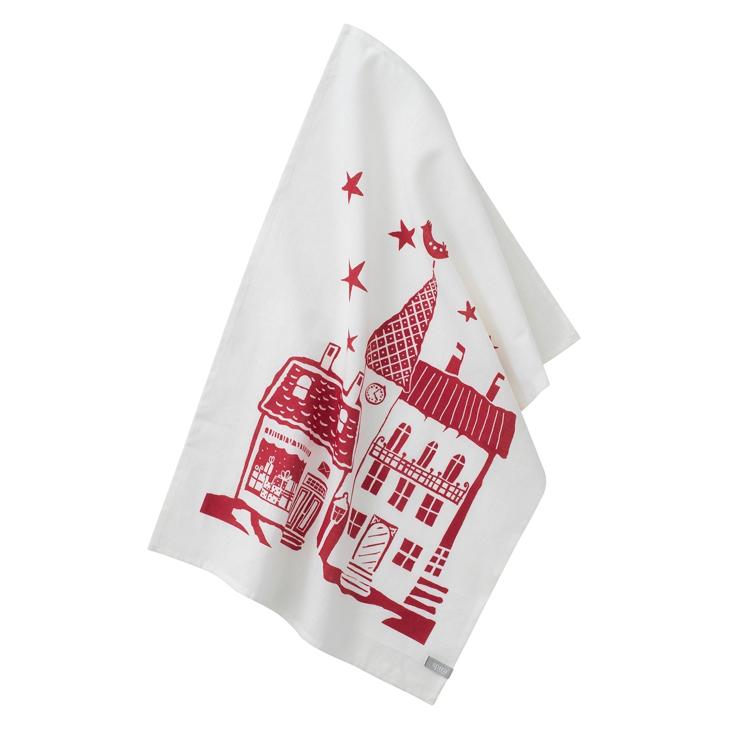 [product_category]-Spira Staden Kitchen Towel, Red-Spira of Sweden-7333001200845-6598-SPI-2