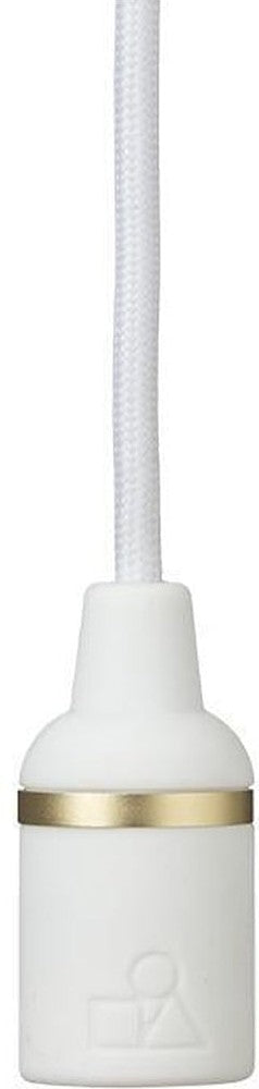 Spring Copenhagen Cover Up Gu10/E27 Socket ø31 Mm, White