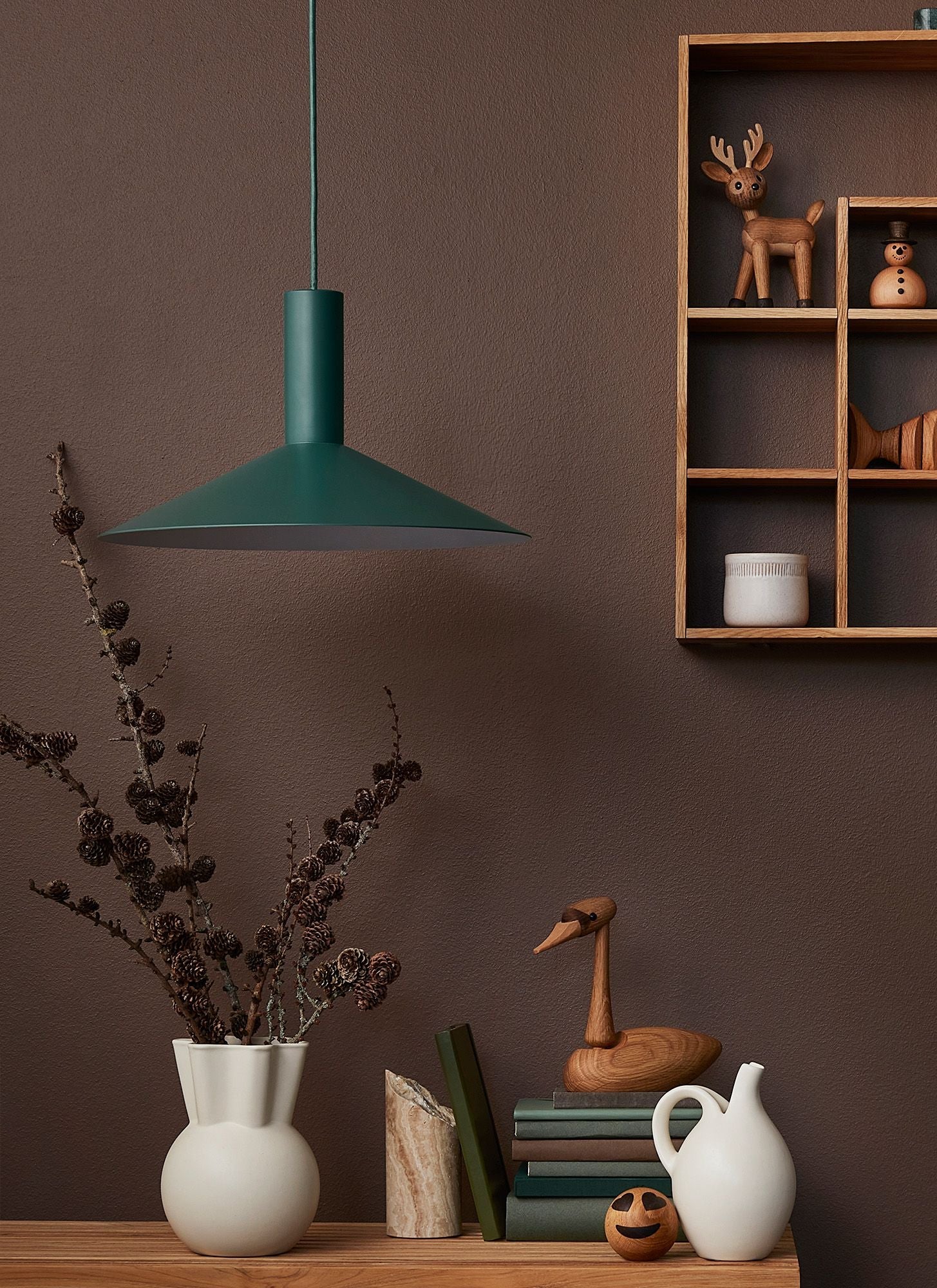 [product_category]-Spring Copenhagen Formula Pendant Lamp ø40, Forest Green-Spring Copenhagen-5713487062182-5018-FGR-SPR-4
