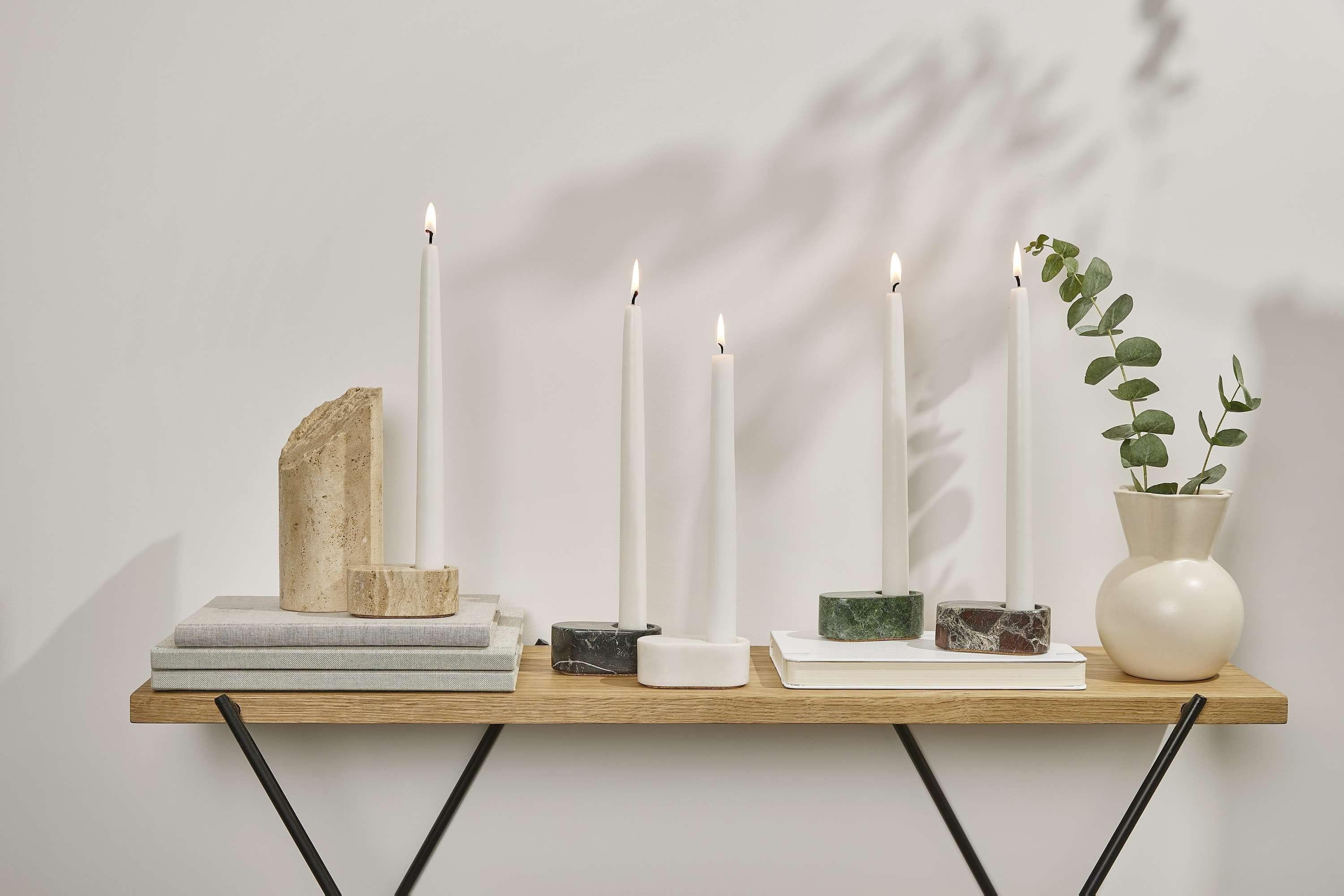 [product_category]-Spring Copenhagen Ovaali Candle Holder, Black-Spring Copenhagen-5713487064544-7041-SPR-7