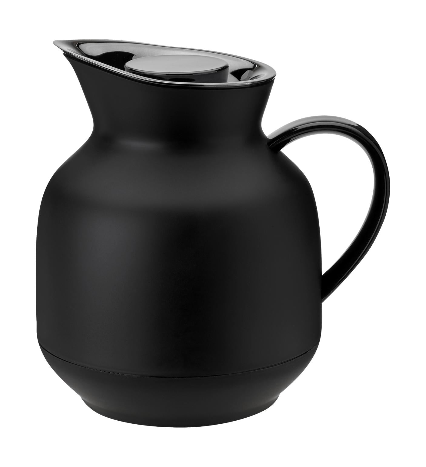 [product_category]-Stelton Amphora Vacuum Pot Tea 1 L, Soft Black-Stelton-5709846027473-222-1-STE-1