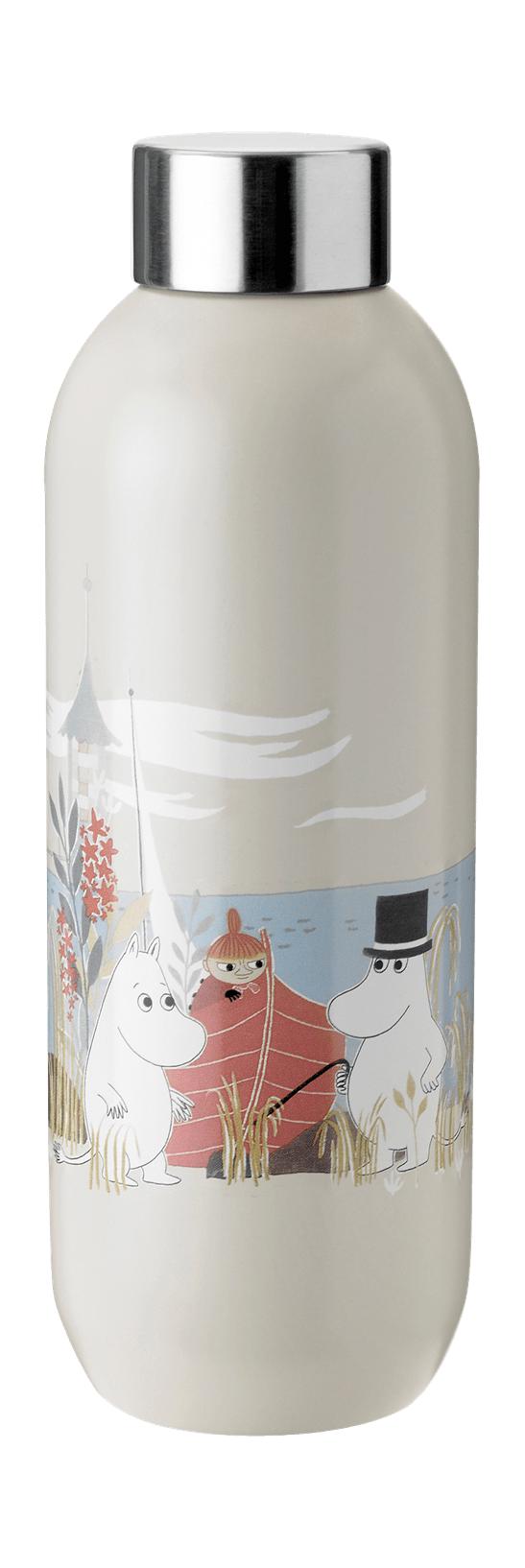 [product_category]-Stelton Keep Cool Water Bottle 0,75 L, Moomin Sand-Stelton-5709846027121-1372-1-STE-1