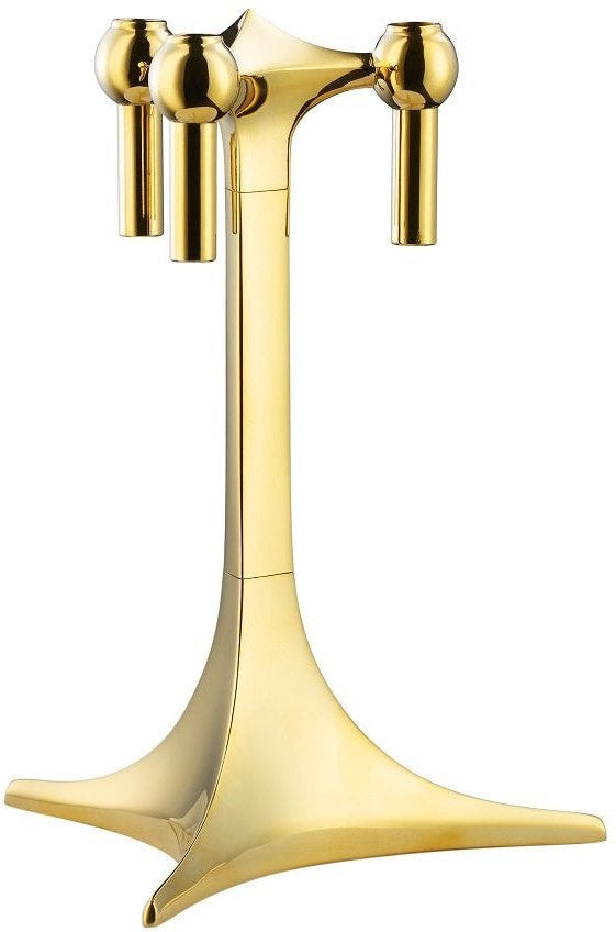 [product_category]-Stoff Nagel Candle Holder, Brass-STOFF Nagel-5700002079534-9045-STO-1