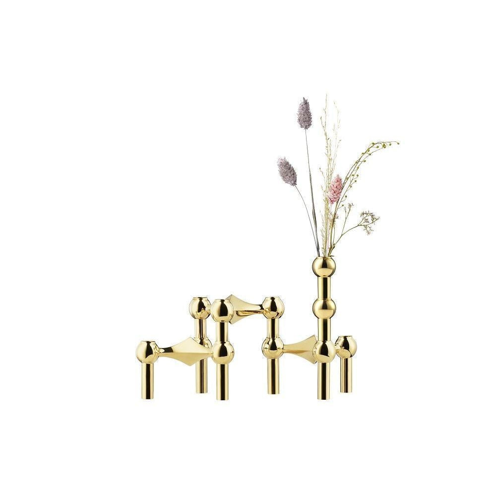 [product_category]-Stoff Nagel Candle Holder Set, Brass-STOFF Nagel-5700002017161-9035-STO-2