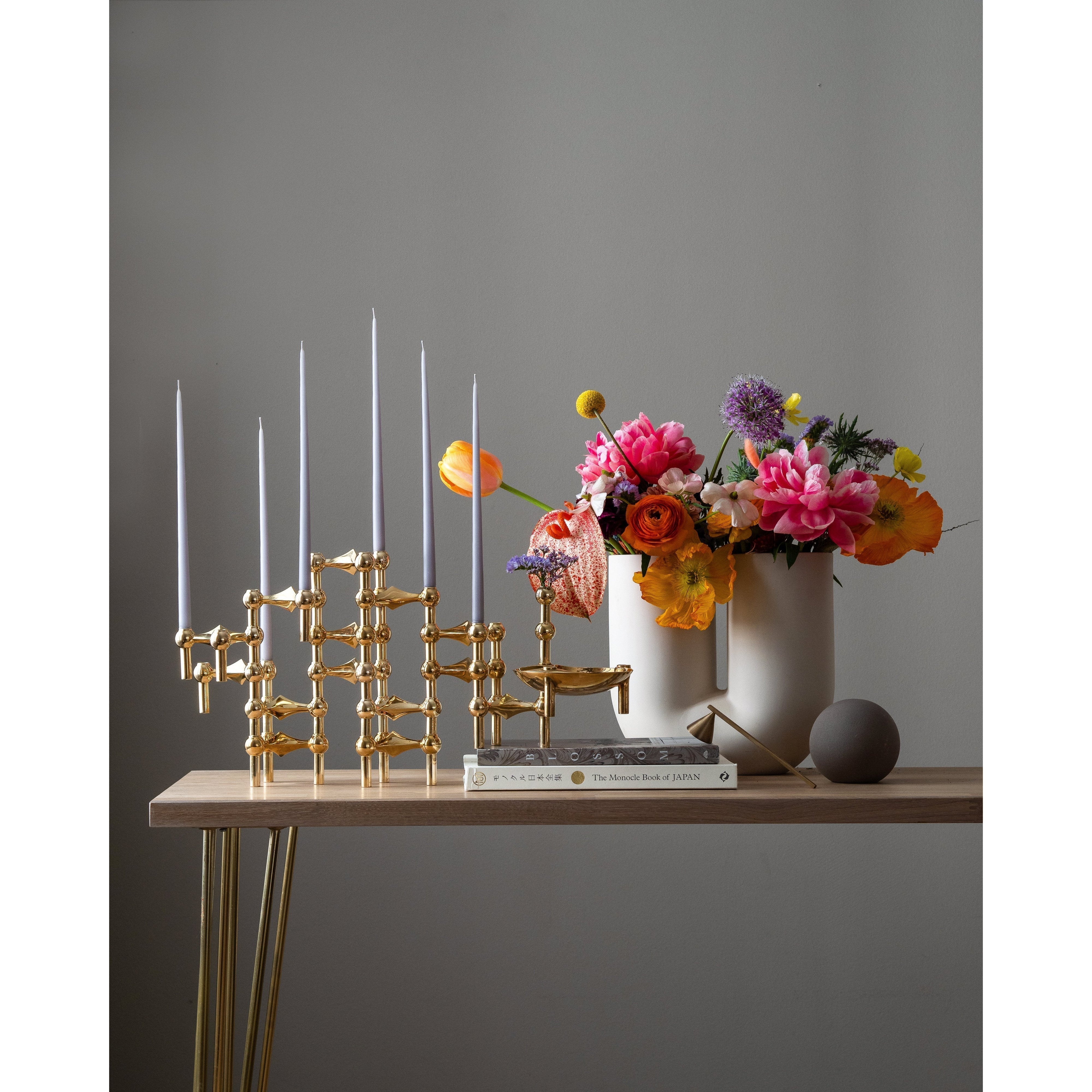 [product_category]-Stoff Nagel Candle Holder Set, Brass-STOFF Nagel-5700002017161-9035-STO-8