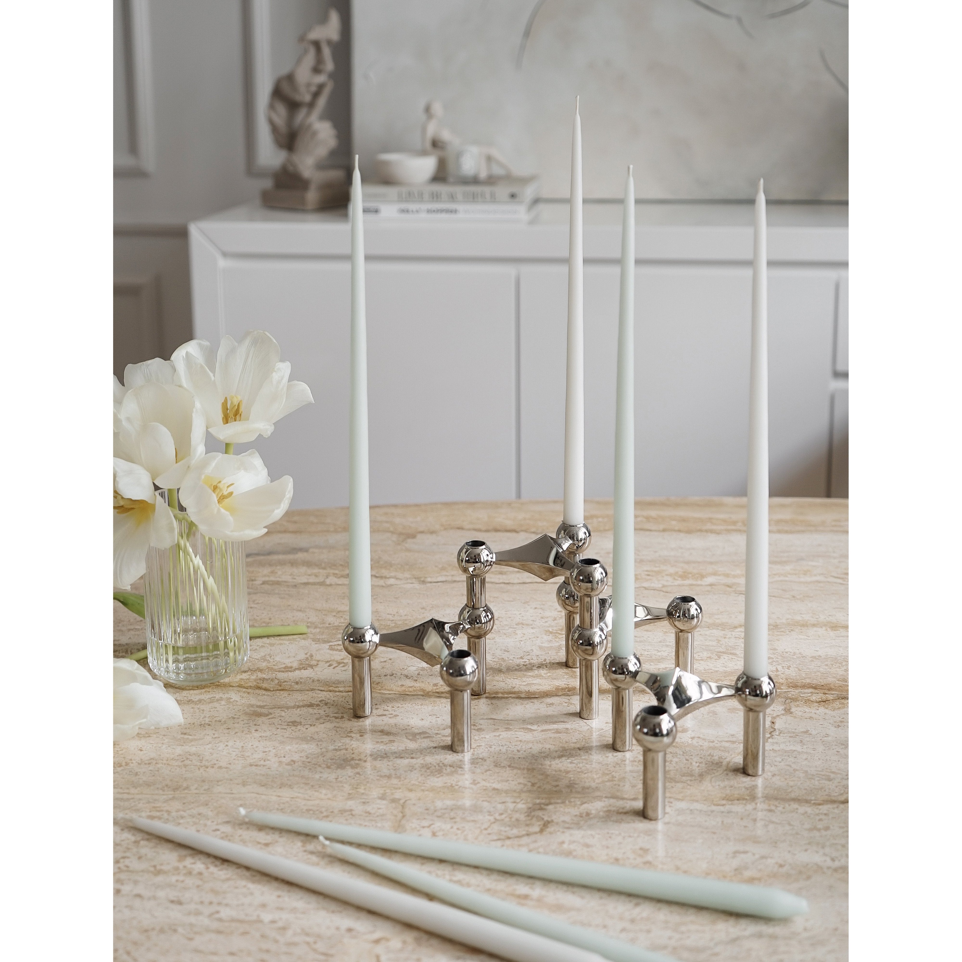 [product_category]-Stoff Nagel Candles By Ester & Erik 6 Pcs., Dusty Mint-STOFF Nagel-5700002218315-36014-STO-4