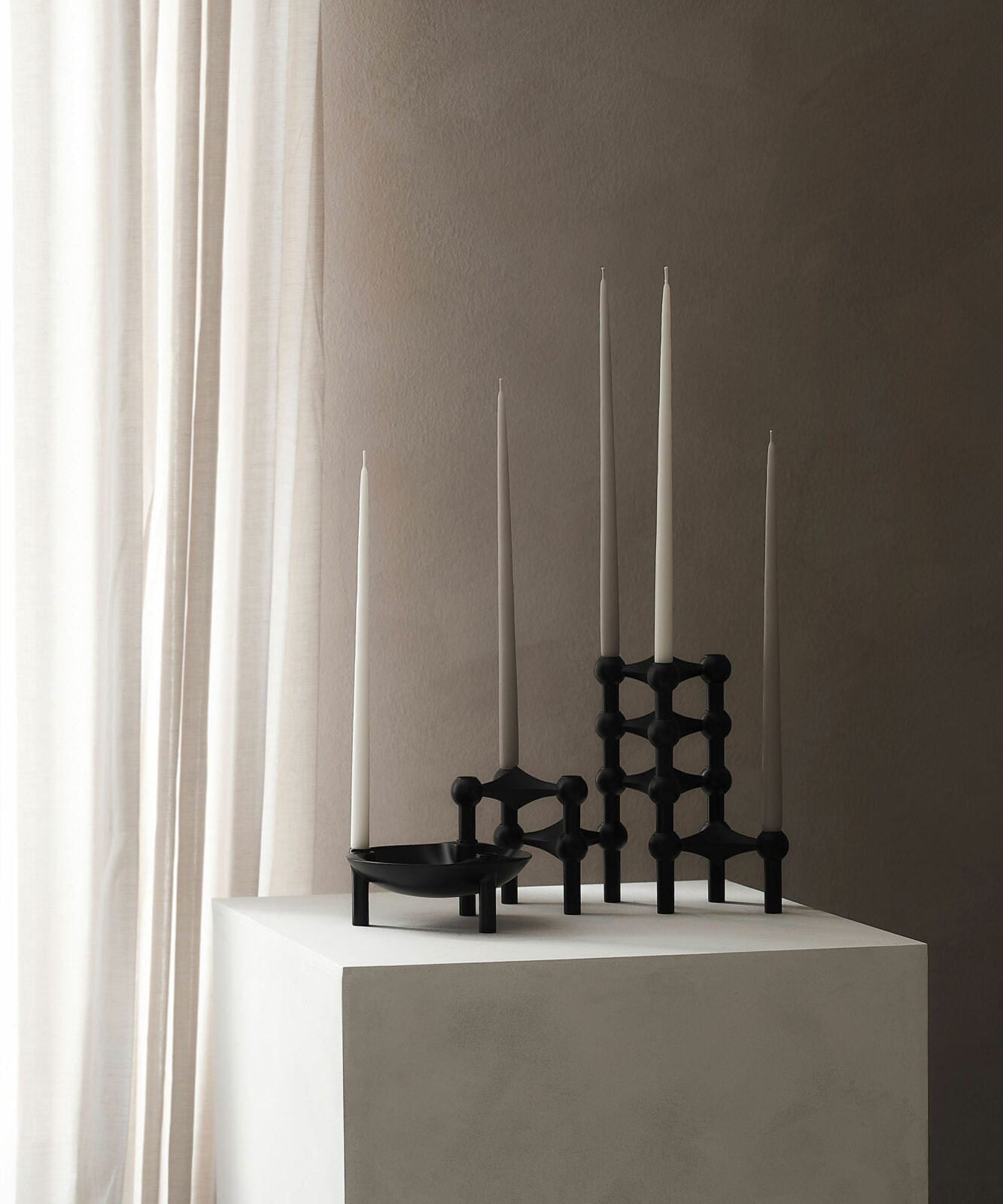 [product_category]-Stoff Nagel Candles By Ester & Erik 6 Pcs., Warm Grey-STOFF Nagel-5700002218322-36015-STO-2