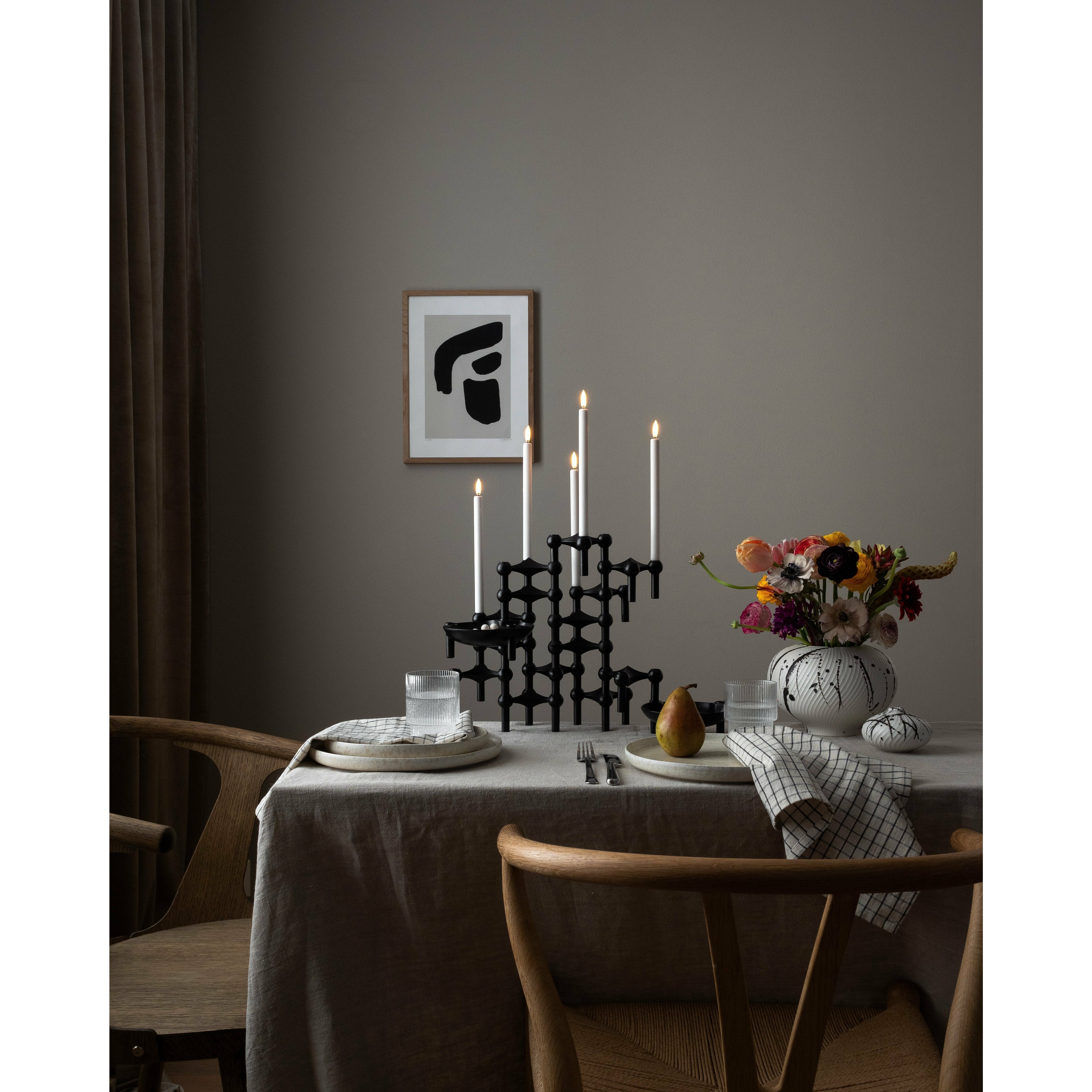[product_category]-Stoff Nagel Led Candles By Uyuni Lighting Set Of 2, White-STOFF Nagel-5708311300974-46001-STO-4