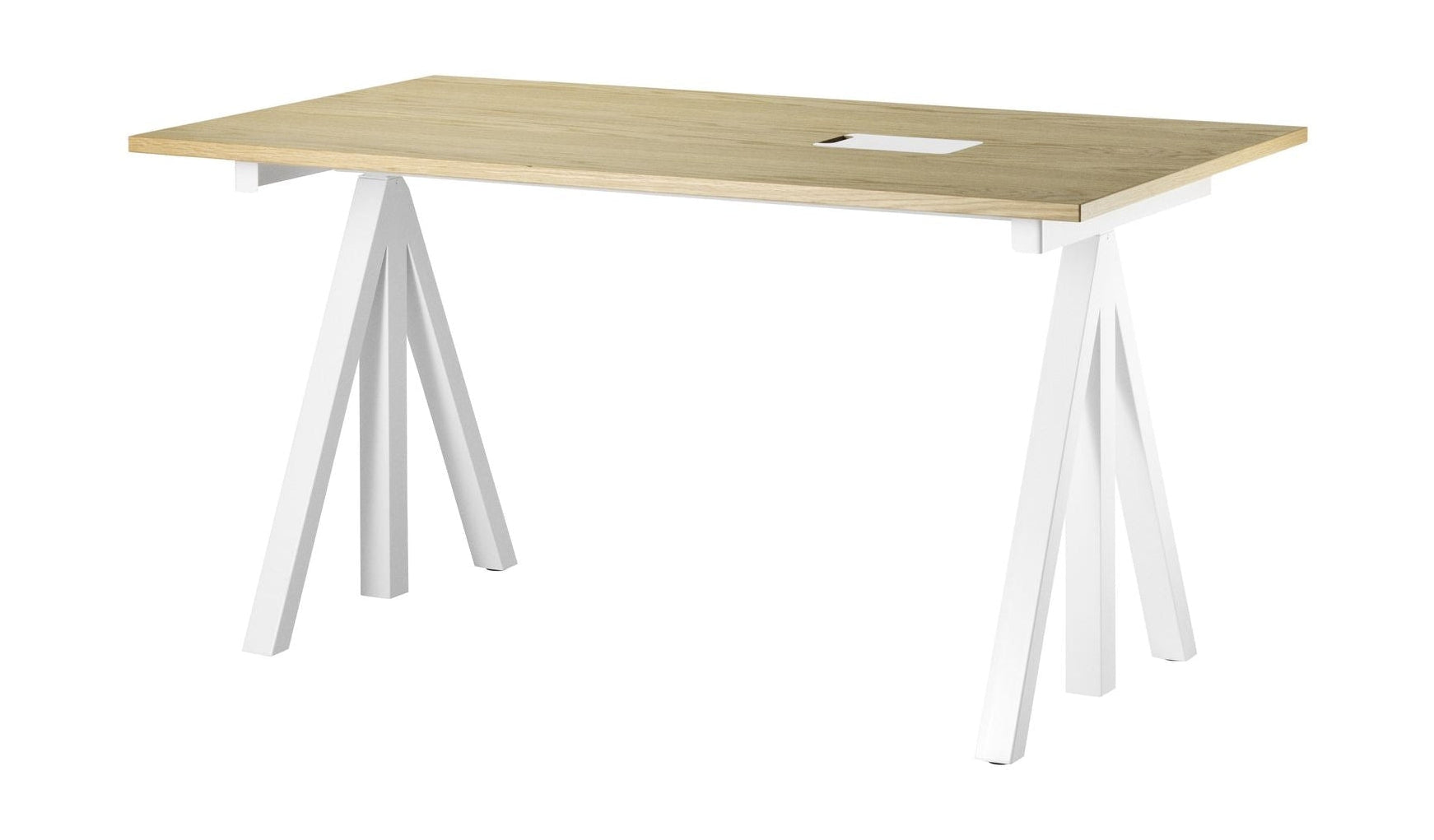 [product_category]-String Furniture Height Adjustable Work Table Oak, 78x140 Cm-String Furniture-DT14078-05-1+ETF-12-1-STR-1