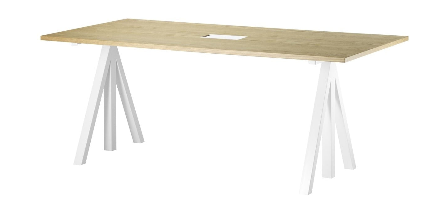 [product_category]-String Furniture Height Adjustable Work Table Oak, 90x180 Cm-String Furniture-DT18090-05-1+ETF-12-1-STR-1