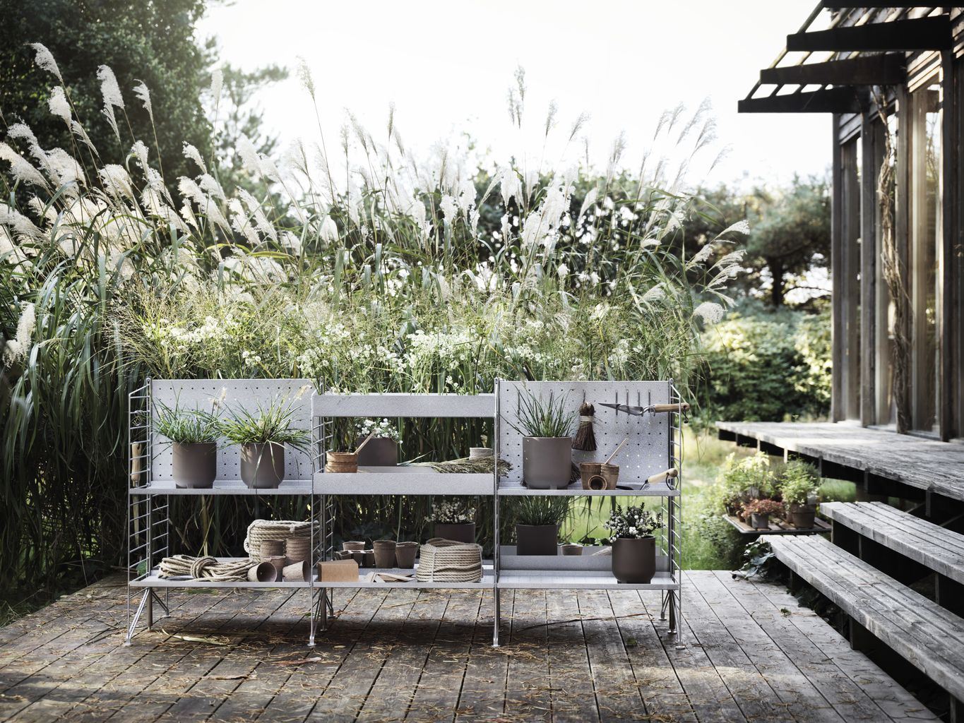 [product_category]-String Furniture String System Back Wall Galvanized Free Standing Outdoor-String Furniture-7350038274854-SBP-11-1-STR-5