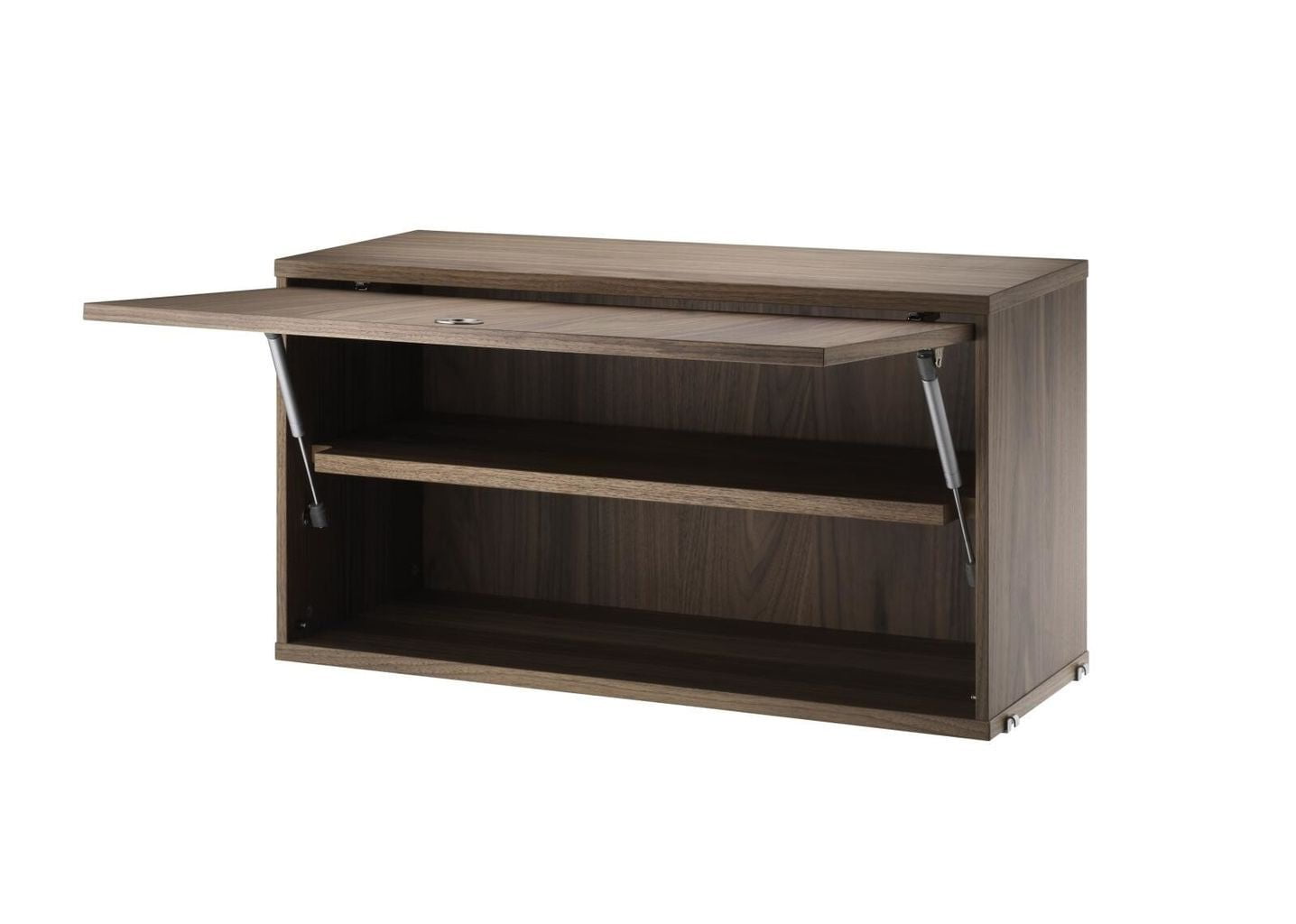 [product_category]-String Furniture String System Cabinet Element With Hinged Door, Walnut-String Furniture-7350038274960-CF7830-04-1-STR-2