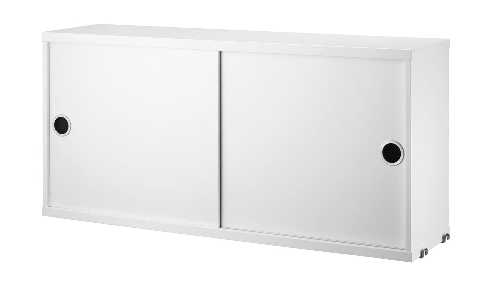 [product_category]-String Furniture String System Cabinet Element With Sliding Doors 20x78x37 Cm, White-String Furniture-7350038272560-CD7820-12-1-STR-1