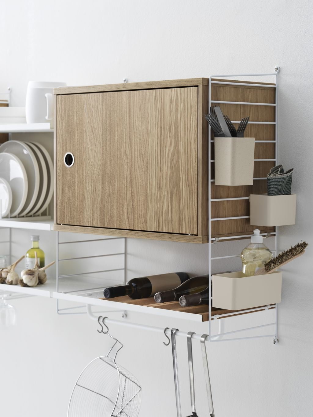 [product_category]-String Furniture String System Cabinet With Swinging Door, Ash-String Furniture-7350038274656-CSD5830-06-1-STR-5