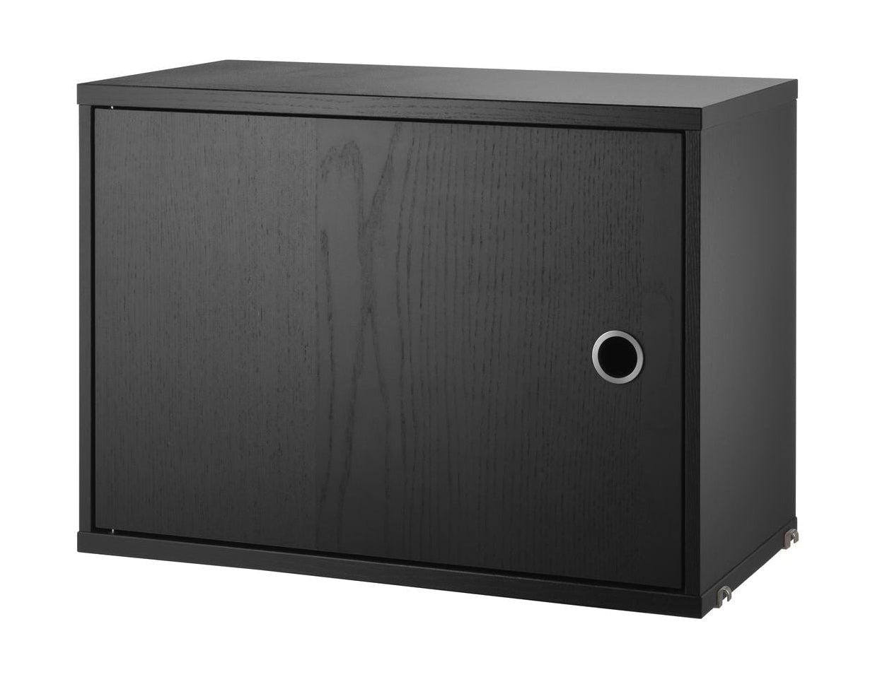 [product_category]-String Furniture String System Cabinet With Swinging Door, Black Stained Ash-String Furniture-7350038274625-CSD5830-03-1-STR-1