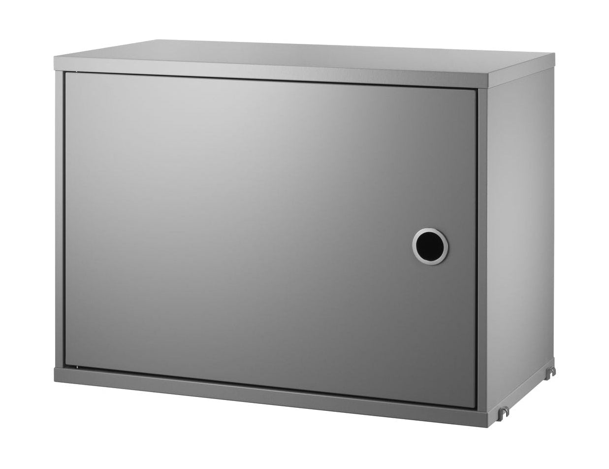 [product_category]-String Furniture String System Cabinet With Swinging Door, Grey-String Furniture-7350038274687-CSD5830-61-1-STR-1