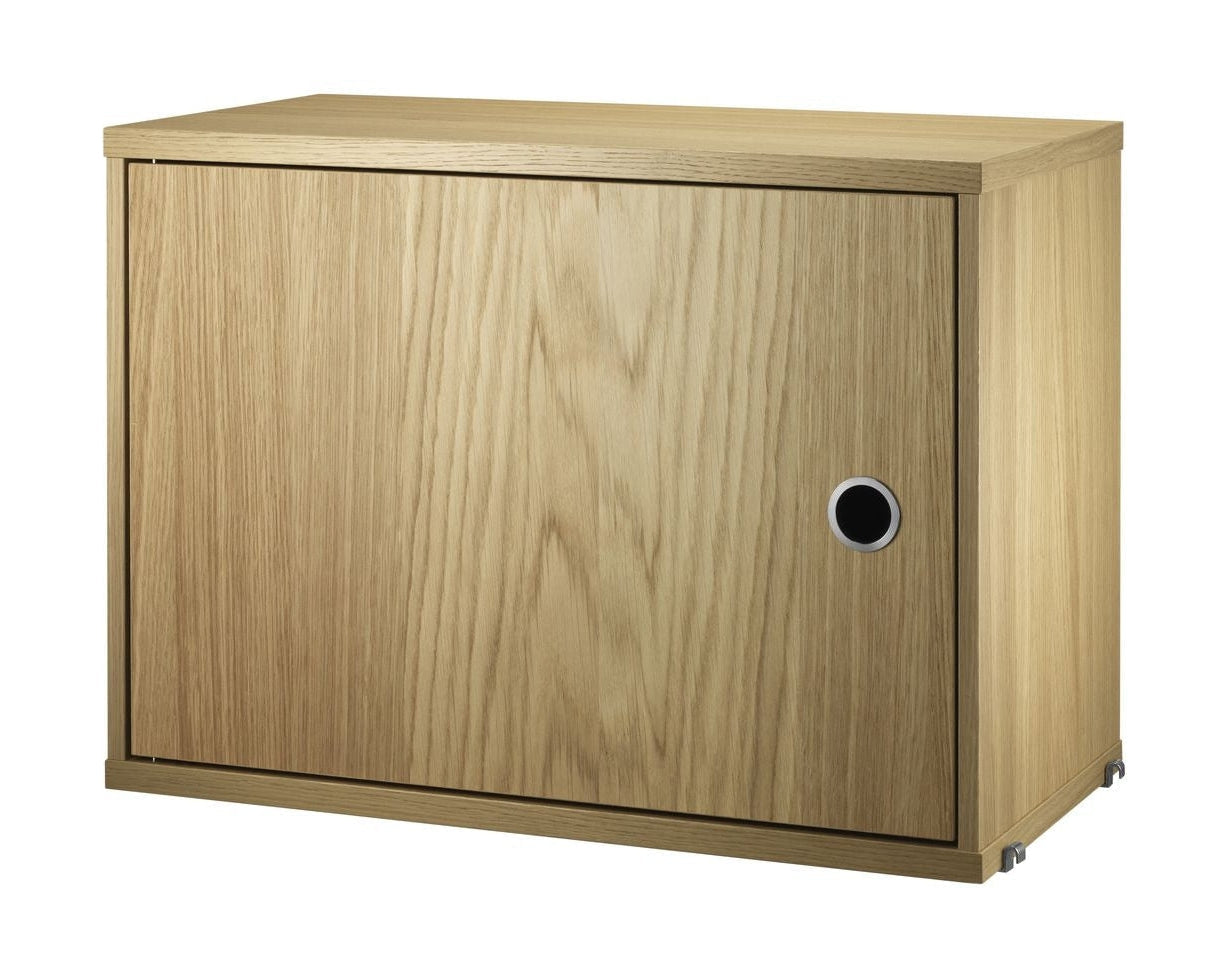 [product_category]-String Furniture String System Cabinet With Swinging Door, Oak-String Furniture-7350038274649-CSD5830-05-1-STR-1