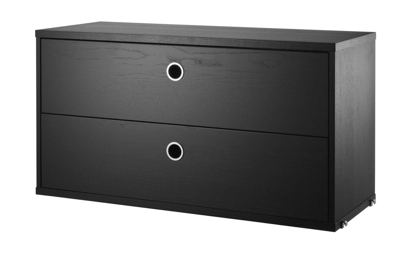 [product_category]-String Furniture String System Drawer Element Black Stained Ash, 30x78x42 Cm-String Furniture-7350038271877-LH7830-03-1-STR-1