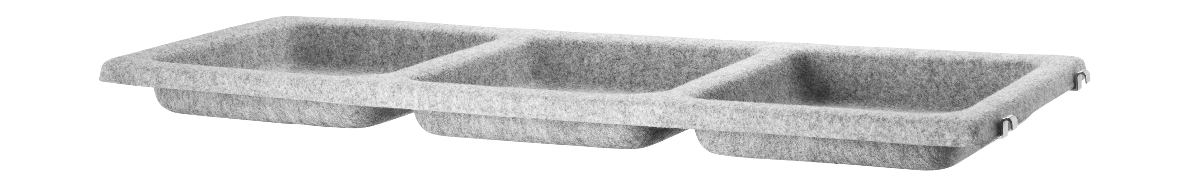 [product_category]-String Furniture String System Felt Shelf, Light Grey-String Furniture-7350038272591-FBS7830-72-1-STR-1