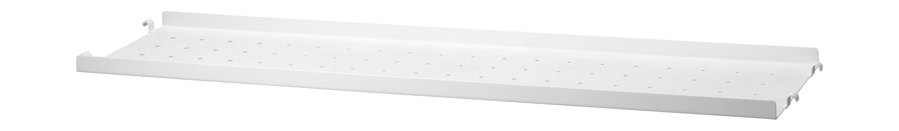 [product_category]-String Furniture String System Metal Shelf With Low Edge 20x78 Cm, White-String Furniture-7350038273116-MSL7820-12-1-STR-1