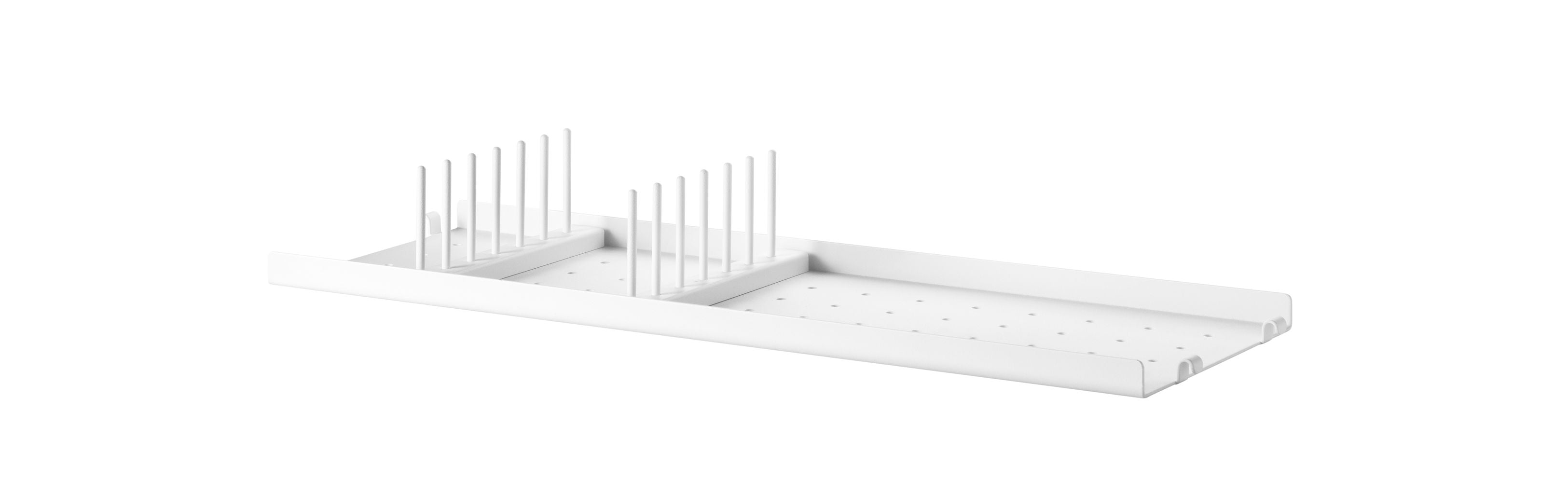 [product_category]-String Furniture String System Plate Shelf 20 Cm White, Set Of 2-String Furniture-7350038274755-SPR20-12-2-STR-2
