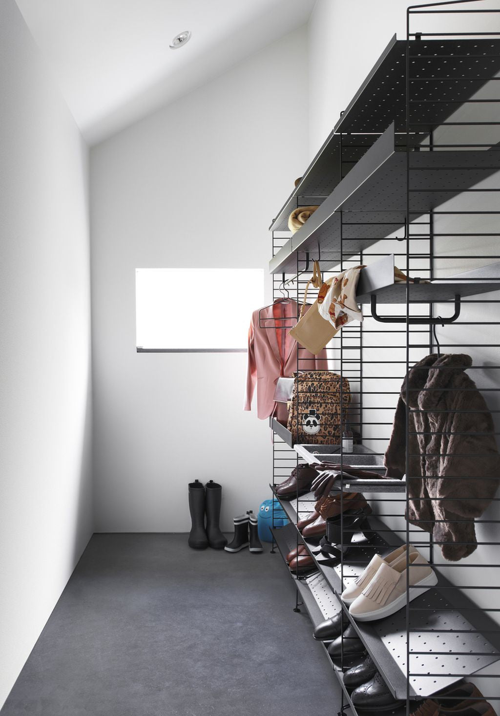 [product_category]-String Furniture String System Shoe Rack 30x78 Cm, Black-String Furniture-7350038272836-MSS7830-13-1-STR-4